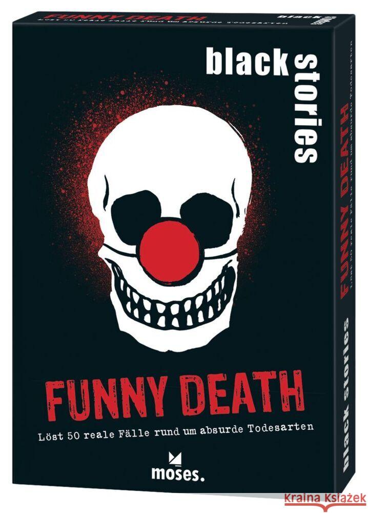 black stories Funny Death Harder, Corinna, Schumacher, Jens 4033477900517 moses. Verlag