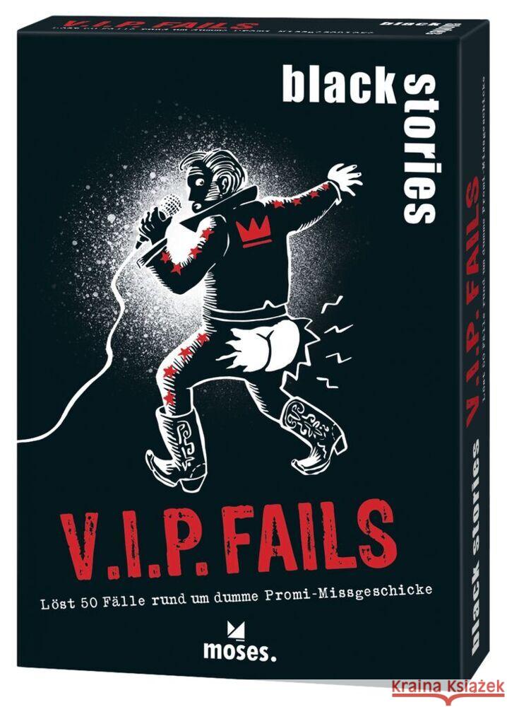 black stories V.I.P. Fails Harder, Corinna, Schumacher, Jens 4033477901750 moses. Verlag