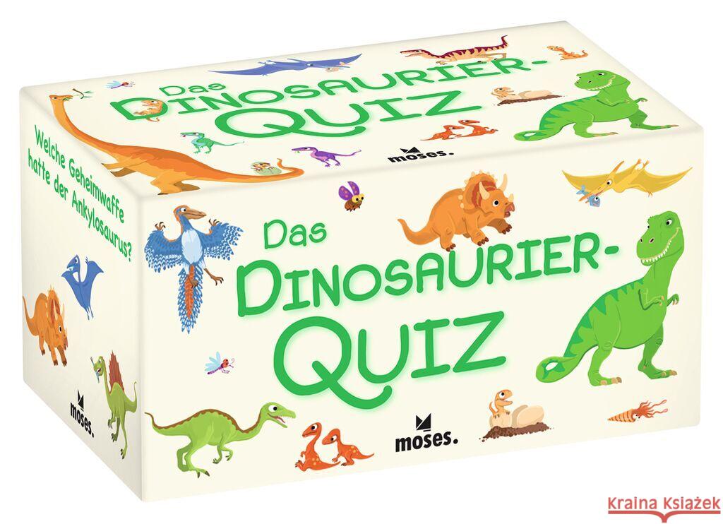 Das Dinosaurier-Quiz (Kinderspiel) Jakobowicz, Jean-Michel 4033477903761