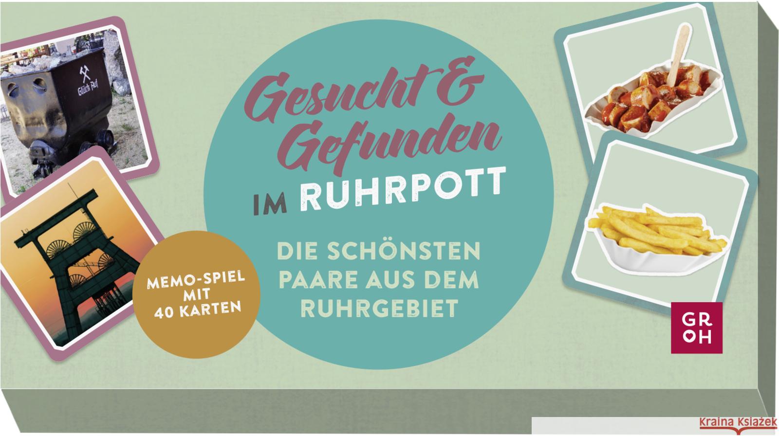 Gesucht & gefunden im Ruhrpott - Die schönsten Paare aus dem Ruhrgebiet Groh Verlag 4036442010099 Groh Verlag