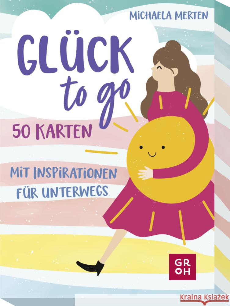 Glück to go - 50 Karten mit Inspirationen für unterwegs Merten, Michaela 4036442010181