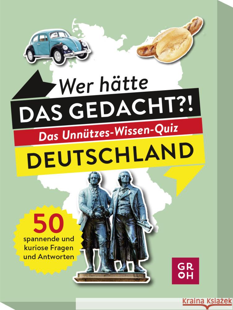 Wer hätte das gedacht?! Das Unnützes-Wissen-Quiz Deutschland Lieb, Susanne 4036442011447