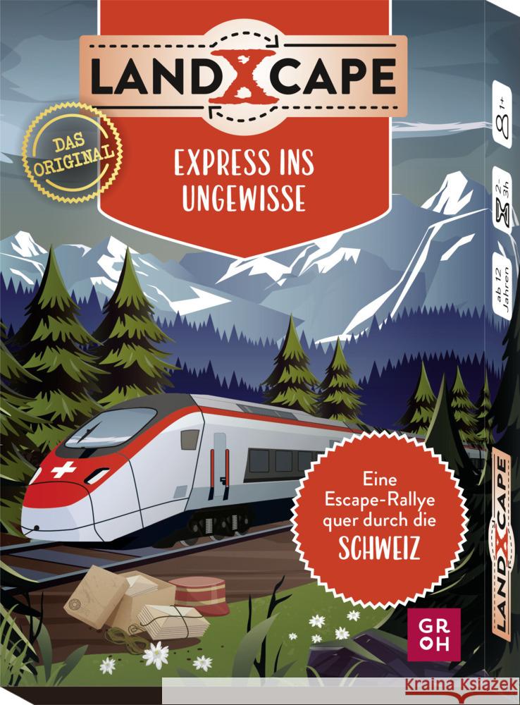 LandXcape - Express ins Ungewisse Heine, Stefan, Hollas, Denise 4036442011713 Groh Verlag