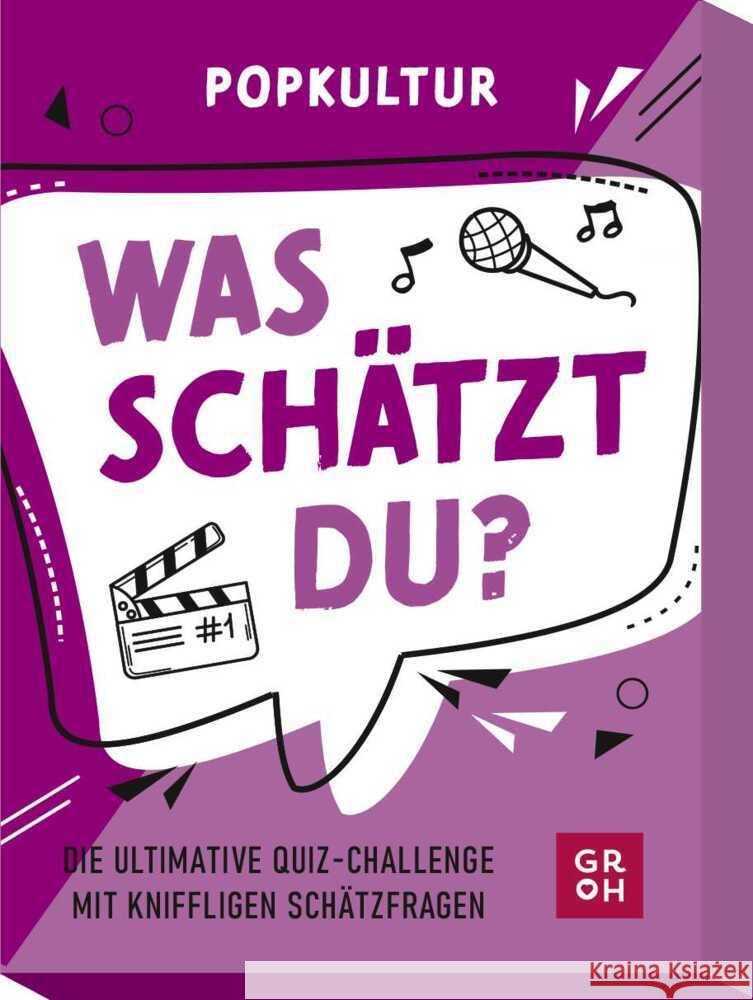 Was schätzt du? - Popkultur Huber, Marianne 4036442013489 Groh Verlag