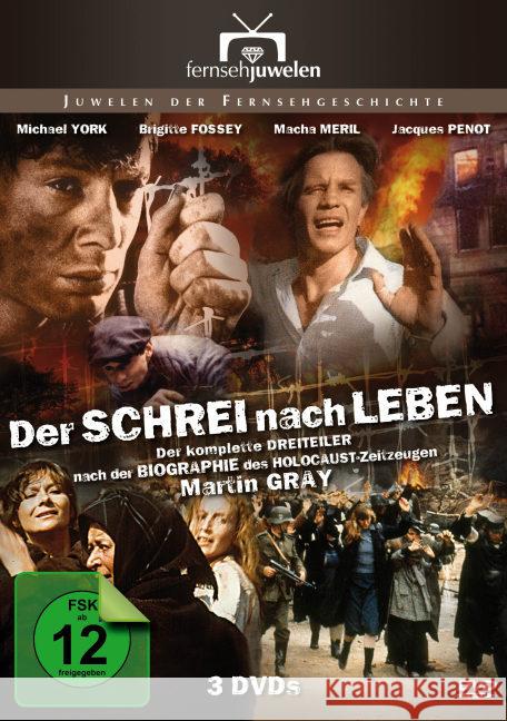 Der Schrei nach Leben, 3 DVDs : Frankreich/Kanada Gray, Martin 4042564129342 Alive