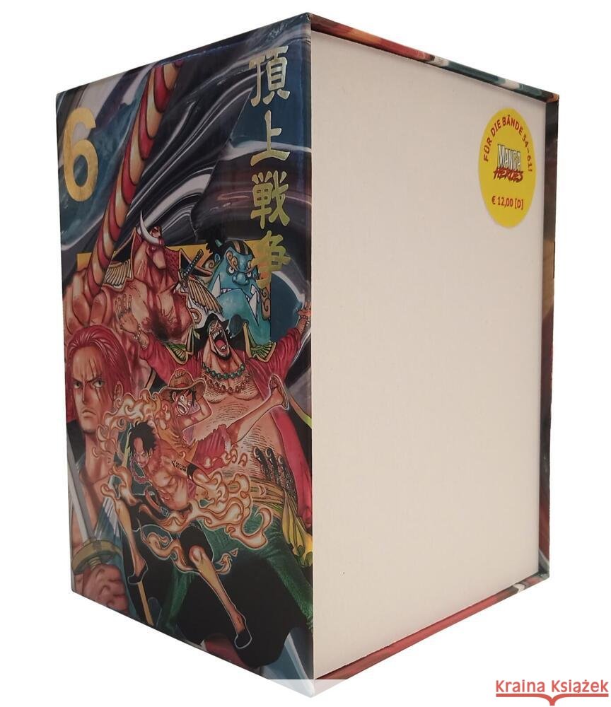 One Piece Sammelschuber 6: Marine Ford (leer, für die Bände 54-61, limitiert) Oda, Eiichiro 4043726551803 Carlsen Manga