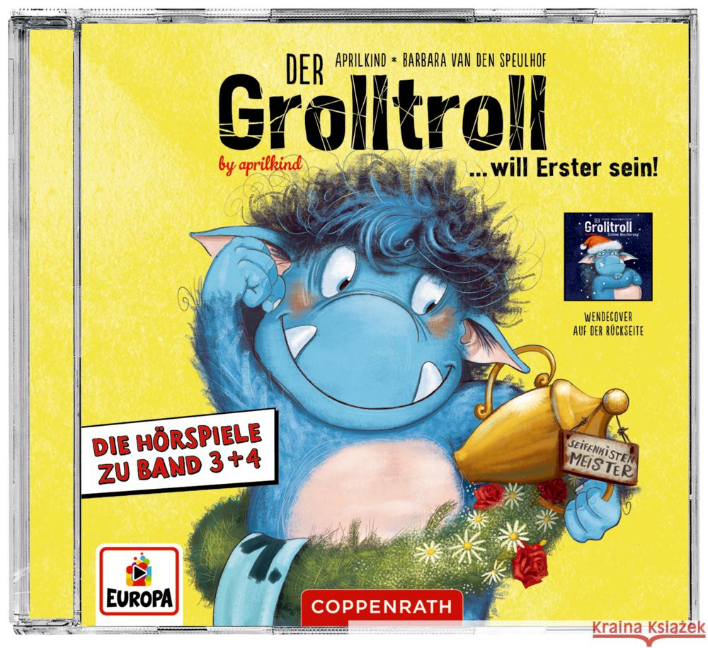 Der Grolltroll will Erster sein & Der Grolltroll - Schöne Bescherung! (CD), Audio-CD Aprilkind, van den Speulhof, Barbara 4050003722313 Coppenrath, Münster