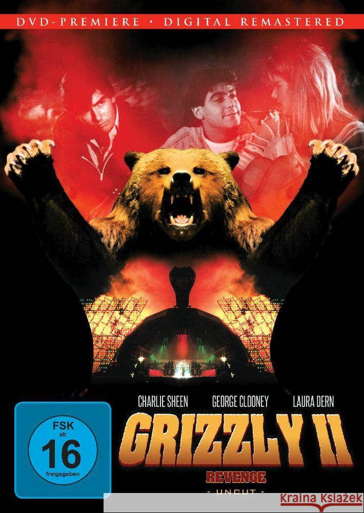 Grizzly 2 - Revenge (Uncut Fassung), 1 DVD Clooney, George, Dern, Laura, Sheen, Charlie 4051238087451