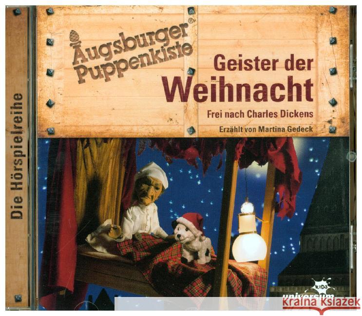 Augsburger Puppenkiste - Geister der Weihnacht, 1 Audio-CD Dickens, Charles 4061229963022 LEONINE Distribution