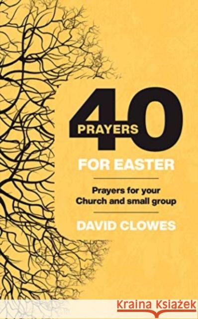 40 PRAYERS FOR EASTER CLOWES DAVID 9780830782352  - książka