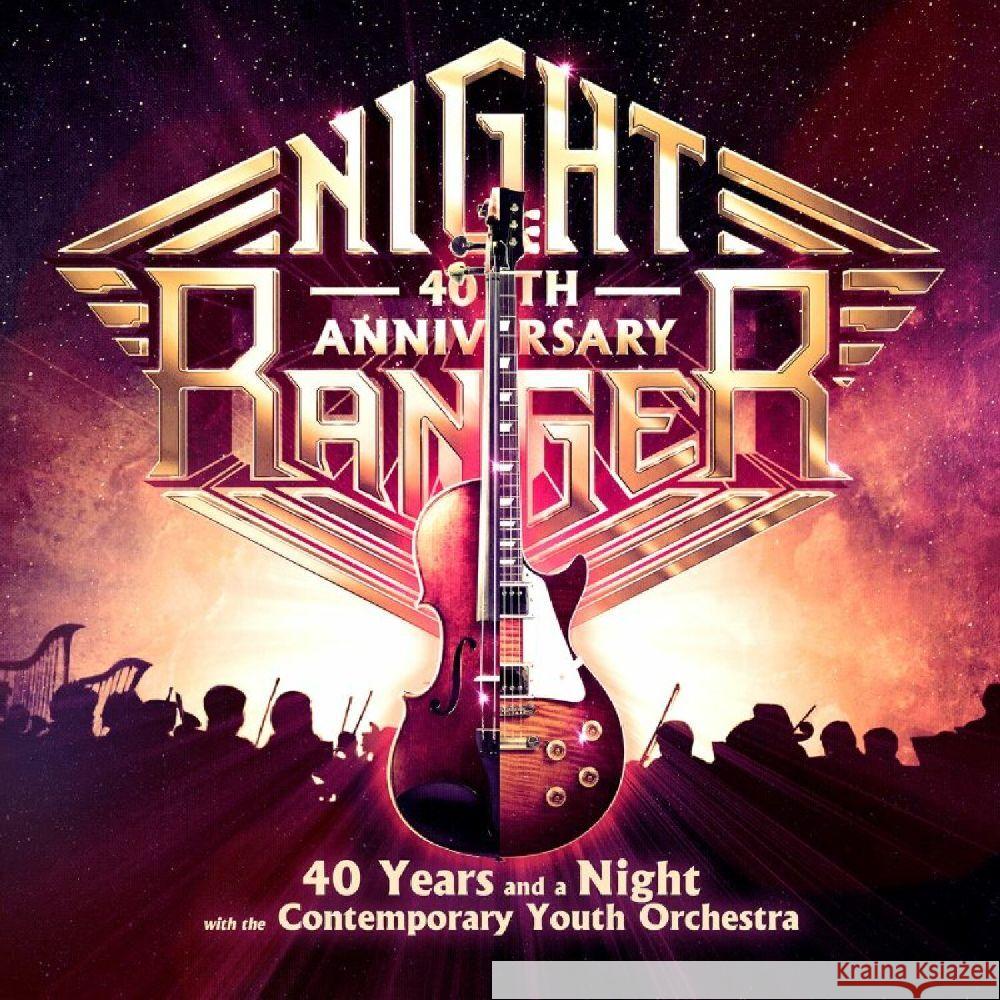 40 Years And A Night With CYO, 1 Audio-CD + DVD Night Ranger 8024391136447 Frontiers Records S.R.L. - książka