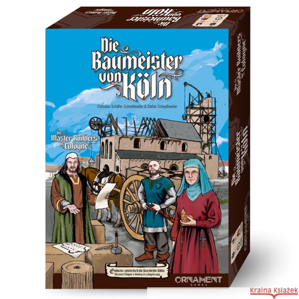 Die Baumeister von Köln (Spiel) Scheidtweiler, Stefan, Schäfer-Scheidtweiler, Christian 4170000006404