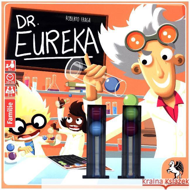 Dr. Eureka (Spiel) Frage, Roberto 4250231709357 Pegasus Spiele