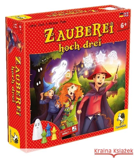 Zauberei hoch drei (Kinderspiel) Zach, Lukas, Palm, Michael 4250231711022