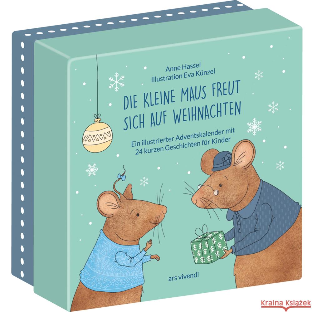 Die kleine Maus freut sich auf Weihnachten (Neuausgabe) Hassel, Anne 4250364119368 ars vivendi