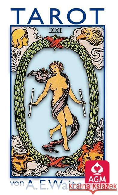 Waite Tarot, Tarotkarten (Pocket) : Karten im Pocketformat Waite, Arthur E. 4250375102335