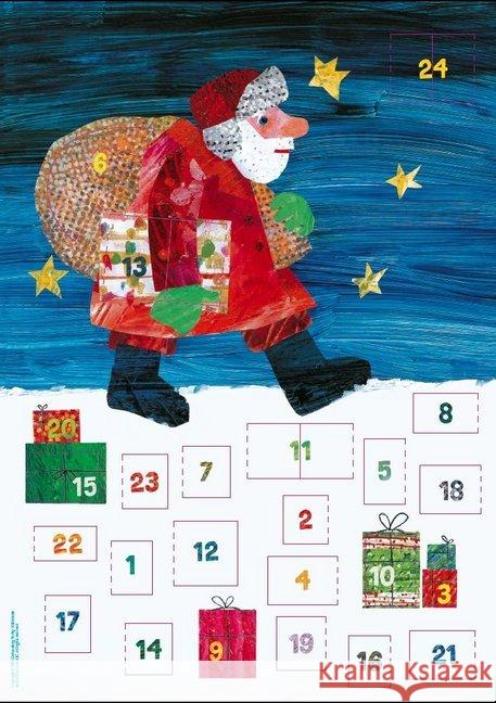 Die kleine Raupe Nimmersatt - Mein Adventskalender Carle, Eric 4250915933382 Gerstenberg Verlag