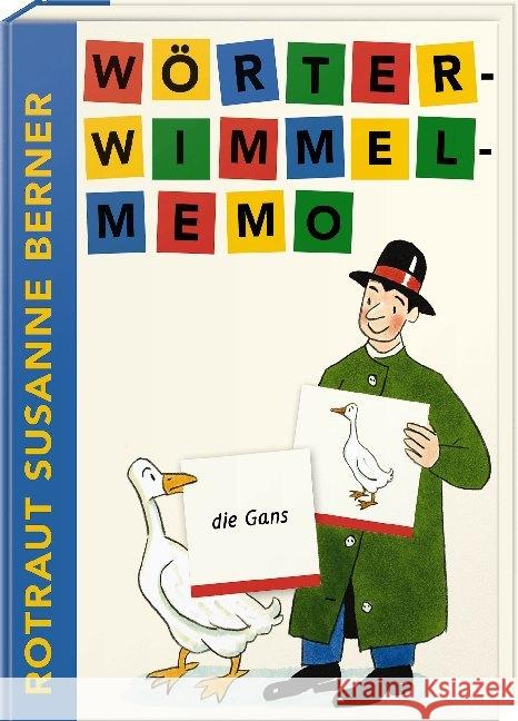 Wörter-Wimmel-Memo (Kinderspiel) Berner, Rotraut Susanne 4250915934686