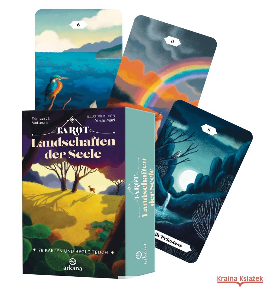 Tarot Landschaften der Seele Matteoni, Francesca 4250938600056