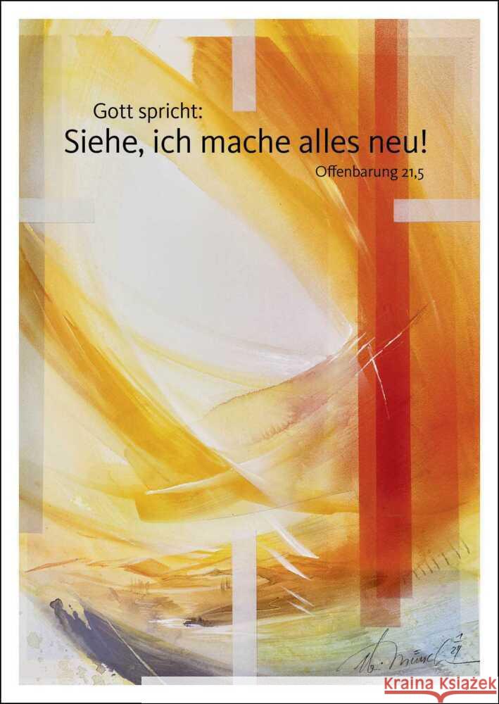 Jahreslosung Münch 2026, Postkarte (10er-Set) Münch, Eberhard 4251693904946