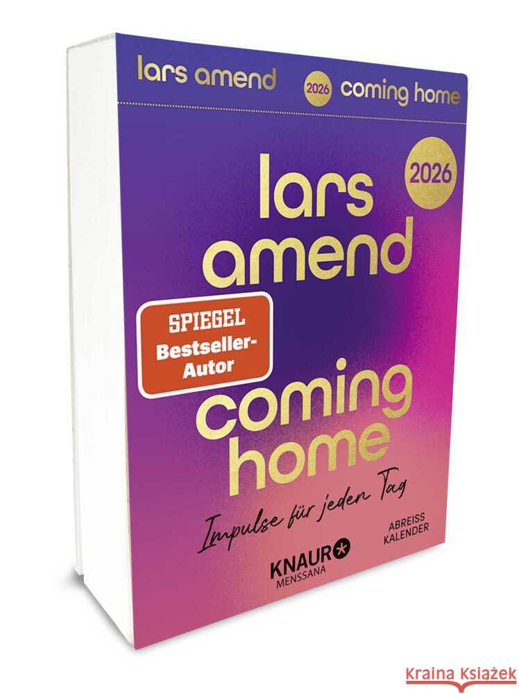 Abreißkalender 2026: Coming Home Amend, Lars 4251693905097