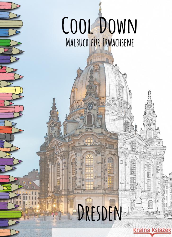 Cool Down | Malbuch für Erwachsene: Dresden Herpers, York P. 4260068866505 Herpers Verlag