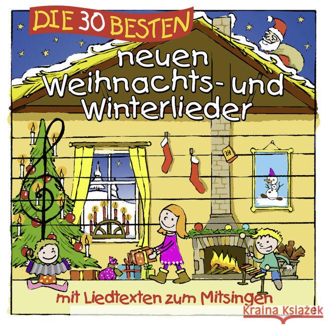 Die 30 besten neuen Weihnachts- und Winterlieder, 1 Audio-CD Sommerland, Simone, Glück, Karsten, Die Kita-Frösche 4260167471075