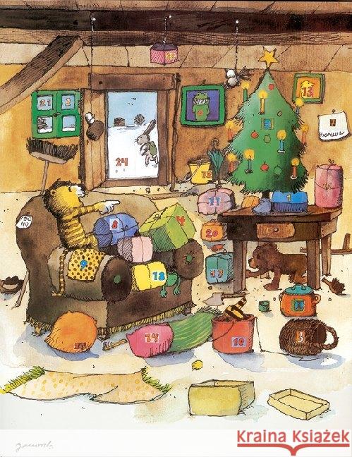 Adventskalender Weihnachtszimmer : Mit 24 Türchen Janosch 4260168859285