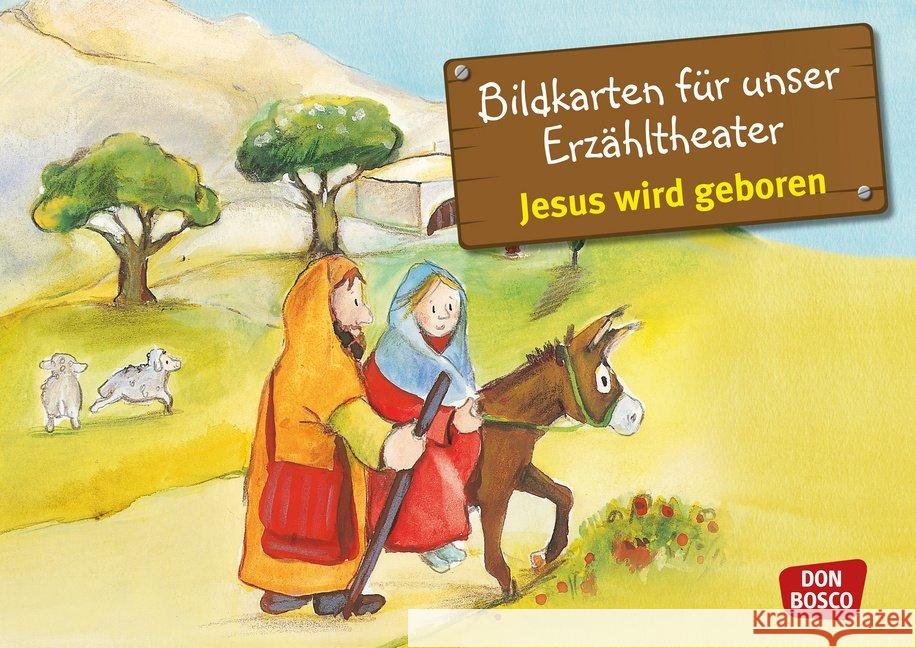 Jesus wird geboren, Kamishibai Bildkartenset : Entdecken. Erzählen. Begreifen Brandt, Susanne, Nommensen, Klaus-Uwe 4260179510373