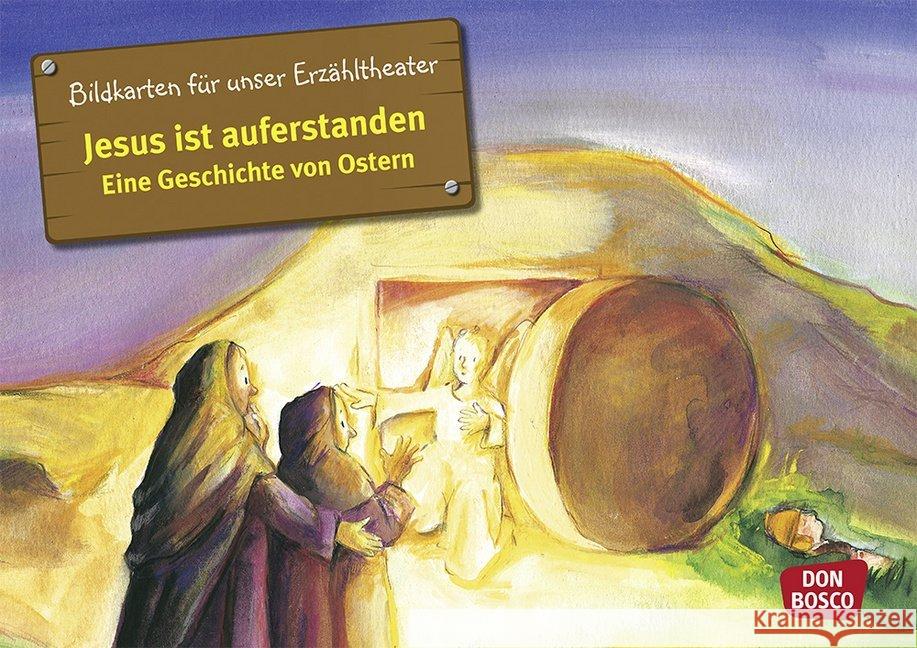 Jesus ist auferstanden, Kamishibai Bildkartenset : Eine Geschichte von Ostern. Entdecken. Erzählen. Begreifen. Mit QR-Code Brandt, Susanne, Nommensen, Klaus-Uwe 4260179510427