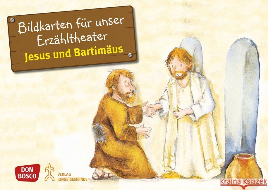 Jesus und Bartimäus, Kamishibai Bildkartenset : Entdecken. Erzählen. Begreifen. Mit QR-Code Brandt, Susanne, Nommensen, Klaus-Uwe 4260179511318