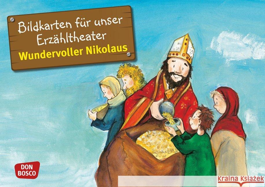 Wundervoller Nikolaus, Kamishibai Bildkartenset : Entdecken - Erzählen - Begreifen: Vorbilder und Heilige Herrmann, Bettina, Wittmann, Sybille 4260179511332 Don Bosco Medien