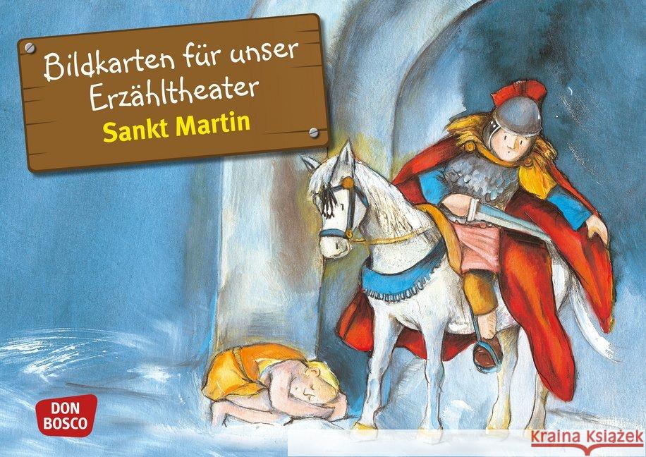 Sankt Martin : Bildkarten für unser Erzähltheater. Entdecken. Erzählen. Begreifen. Kamishibai Bildkartenset. Herrmann, Bettina, Wittmann, Sybille 4260179511349 Don Bosco Medien