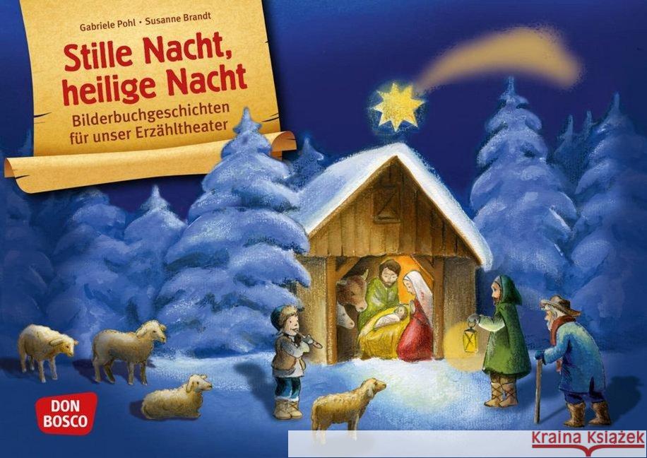 Stille Nacht, heilige Nacht, Kamishibai Bildkartenset : Entdecken. Erzählen. Begreifen. Inkl. Downloadcode für verschiedene Liedübersetzungen Brandt, Susanne 4260179512155