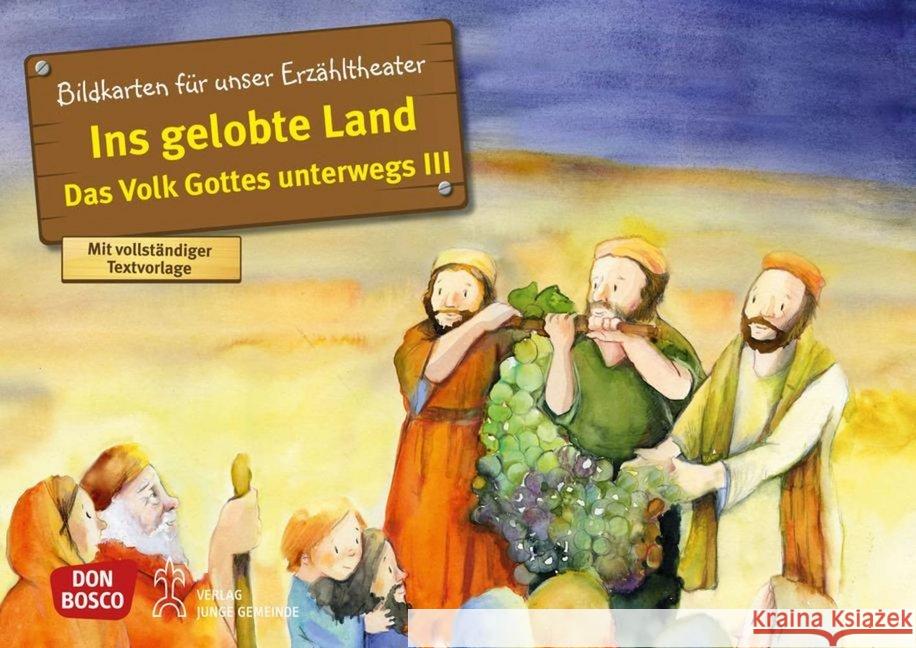 Ins gelobte Land, Kamishibai Bildkartenset : Das Volk Gottes unterwegs, Teil 3. Entdecken. Erzählen. Begreifen. Inkl. Textvorlage Nommensen, Klaus-Uwe 4260179513084