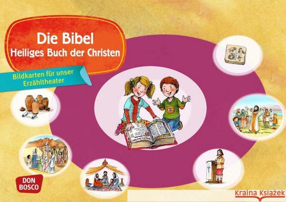 Die Bibel - Heiliges Buch der Christen, Kamishibai Bildkartenset : Mit vollständiger Textvorlage. Entdecken. Erzählen. Begreifen. Mit QR-Code Hebert, Esther, Rensmann, Gesa 4260179513305