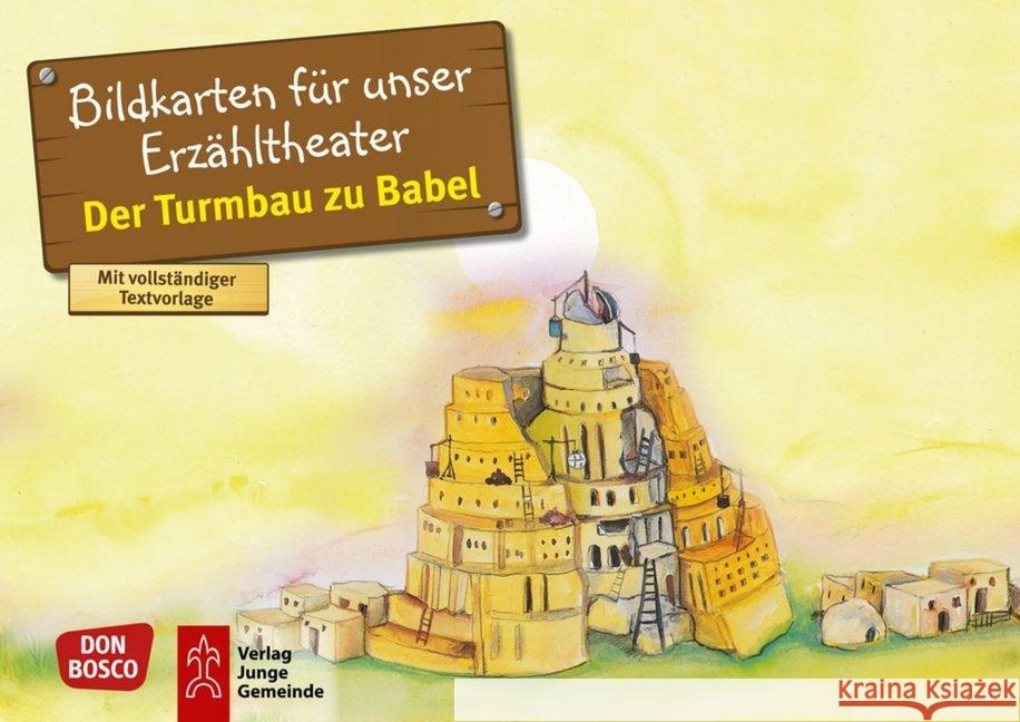 Der Turmbau zu Babel, Kamishibai Bildkartenset : Entdecken. Erzählen. Begreifen Brandt, Susanne, Nommensen, Klaus-Uwe 4260179514050 Don Bosco Medien