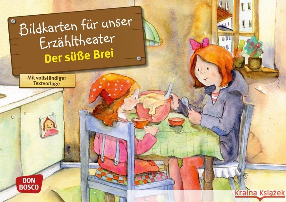 Der süße Brei, Kamishibai Bildkartenset : Entdecken. Erzählen. Begreifen Grimm, Wilhelm, Grimm, Jacob 4260179514104 Don Bosco Medien