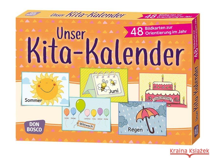 Unser Kita-Kalender : 48 Bildkarten zur Orientierung im Jahr Rensmann, Gesa 4260179514500 Don Bosco Medien