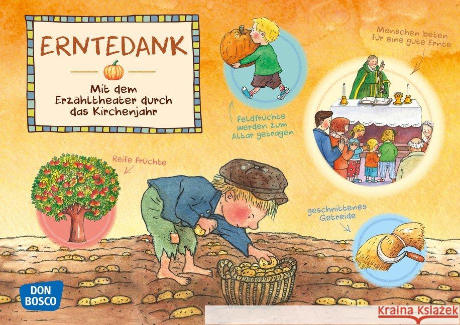 Erntedank : Entdecken. Erzählen. Begreifen. Kamishibai Bildkartenset Hebert, Esther, Rensmann, Gesa 4260179514524