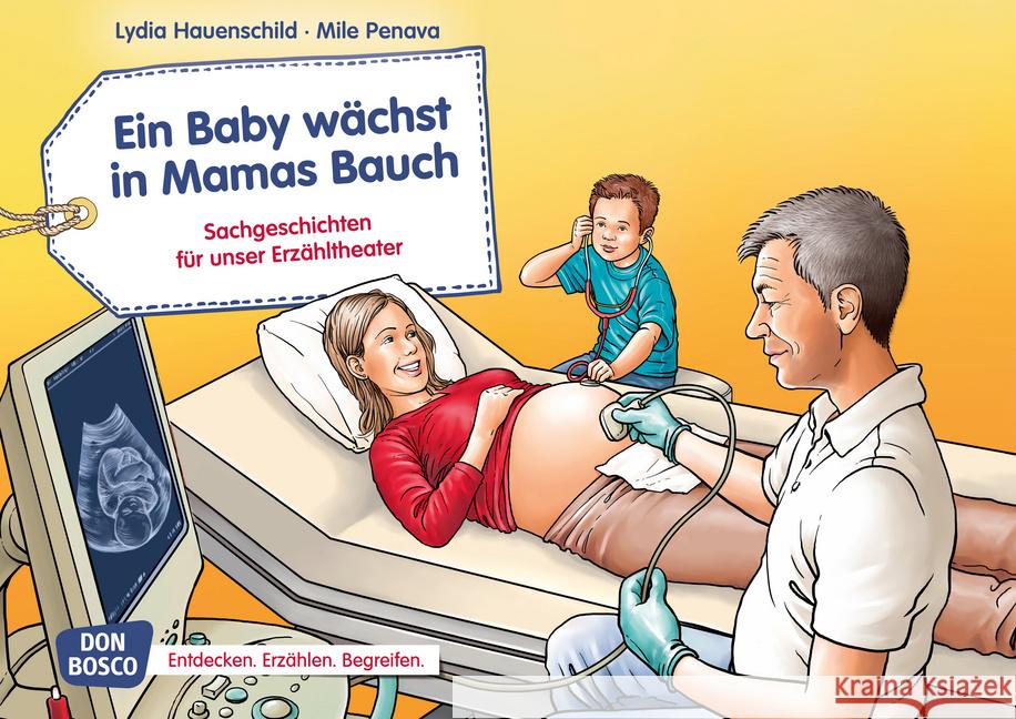 Ein Baby wächst in Mamas Bauch. Kamishibai Bildkartenset : Entdecken. Erzählen. Begreifen: Sachgeschichten Hauenschild, Lydia 4260179514906