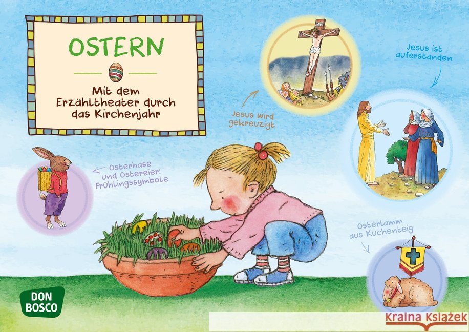 Ostern. Kamishibai Bildkartenset. : Entdecken. Erzählen. Begreifen. Kamishibai Bildkartenset Hebert, Esther, Rensmann, Gesa 4260179514920 Don Bosco Medien