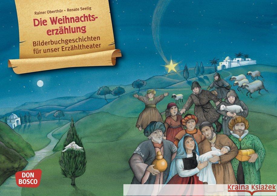 Die Weihnachtserzählung. Kamishibai Bildkartenset : Bilderbuchgeschichten für unser Erzähltheater Oberthür, Rainer 4260179515057