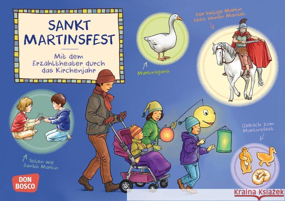 Sankt Martinsfest. Kamishibai Bildkartenset : Entdecken - Erzählen - Begreifen: Das Kirchenjahr Hebert, Esther, Rensmann, Gesa 4260179515187