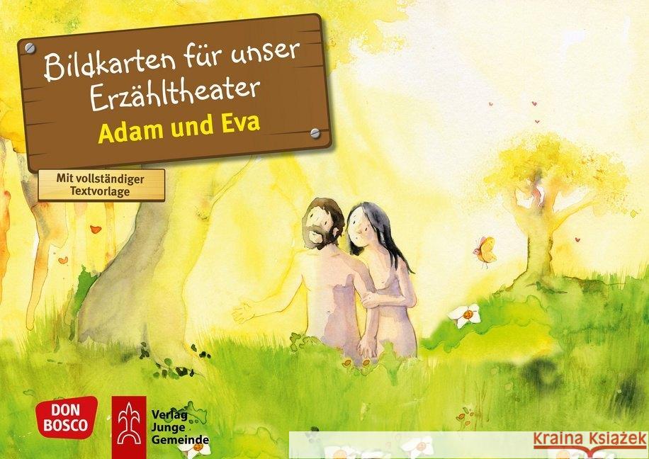 Adam und Eva. Kamishibai Bildkartenset. : Entdecken - Erzählen - Begreifen: Kinderbibelgeschichten. Mit vollständiger Textvorlage Nommensen, Klaus-Uwe 4260179515477 Verlag Junge Gemeinde