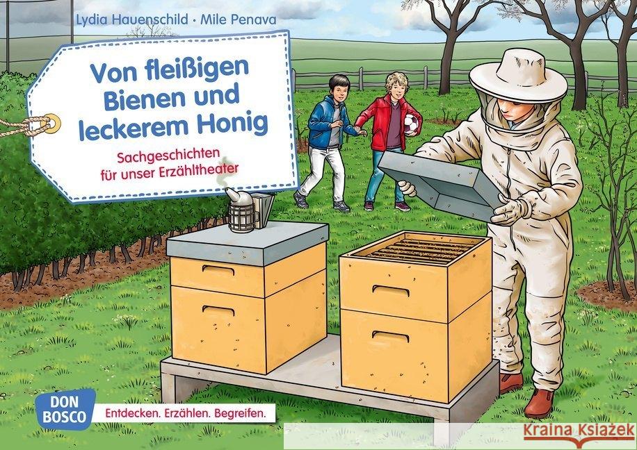 Von fleißigen Bienen und leckerem Honig. Kamishibai Bildkartenset. : Entdecken - Erzählen - Begreifen: Sachgeschichten Hauenschild, Lydia 4260179515507