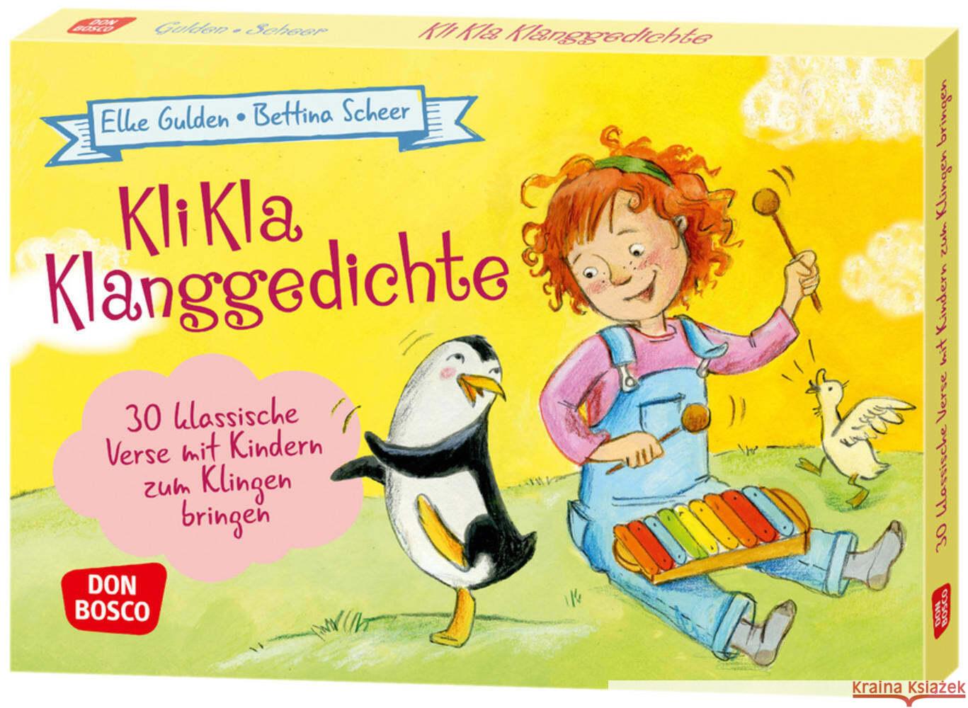 KliKlaKlang-Gedichte Gulden, Elke, Scheer, Bettina 4260179516566 Don Bosco Medien