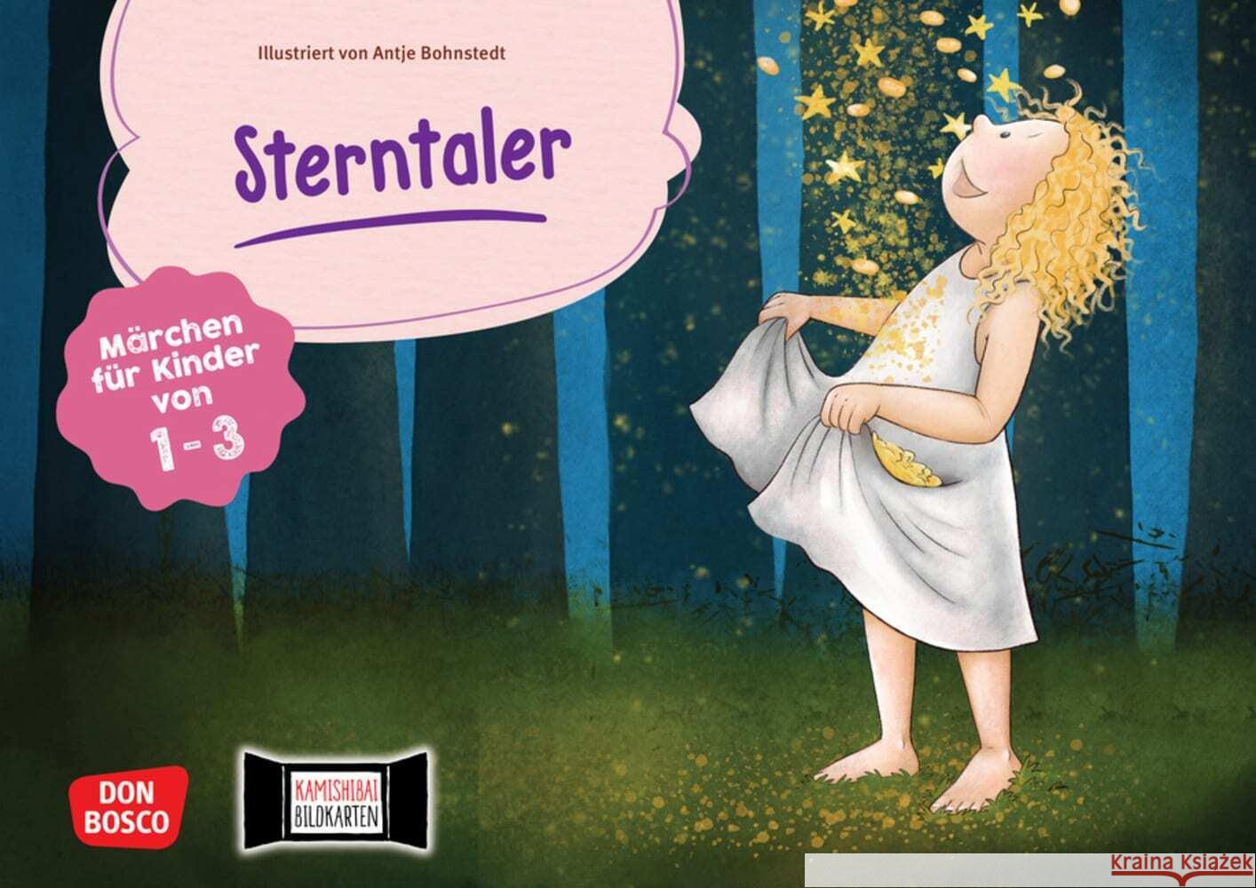 Sterntaler. Kamishibai Bildkartenset. Grimm, Jacob 4260179516757