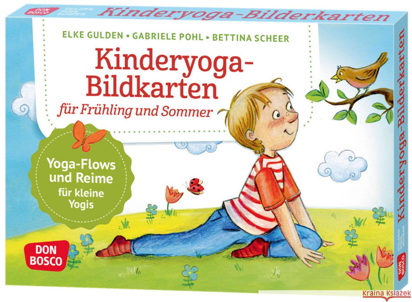 Kinderyoga-Bildkarten für Frühling und Sommer Gulden, Elke, Scheer, Bettina, Pohl, Gabriele 4260179517082