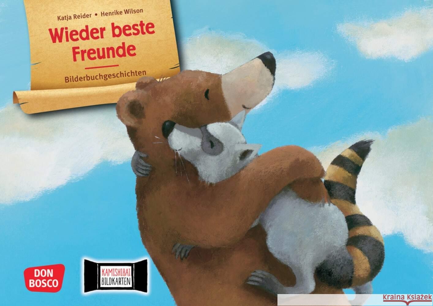 Wieder beste Freunde. Kamishibai Bildkartenset Reider, Katja 4260179517396